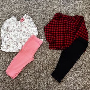 Girls matching set bundle- 12 months